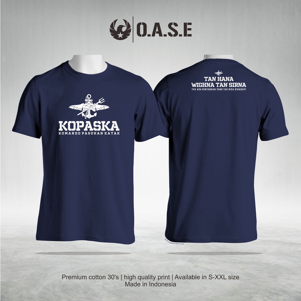 Jual (Militer) Kaos / T-Shirt Militer KOPASKA | Shopee Indonesia