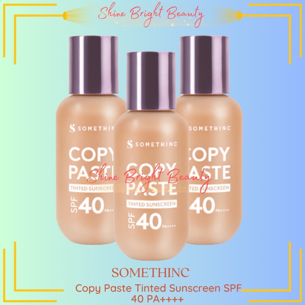 Jual SOMETHINC Copy Paste Tinted Sunscreen SPF 40 PA++++ Foundation dan ...