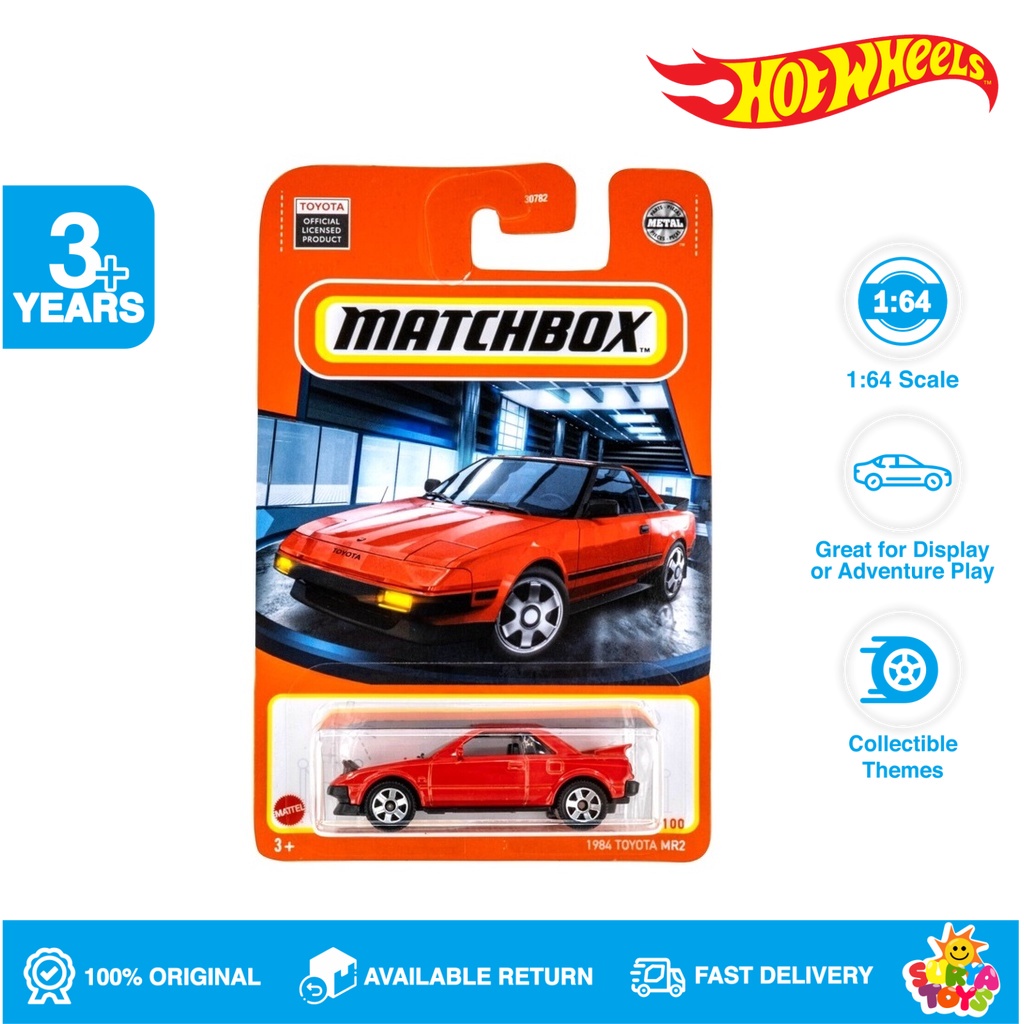 Jual Matchbox 1984 Toyota MR2 | Shopee Indonesia