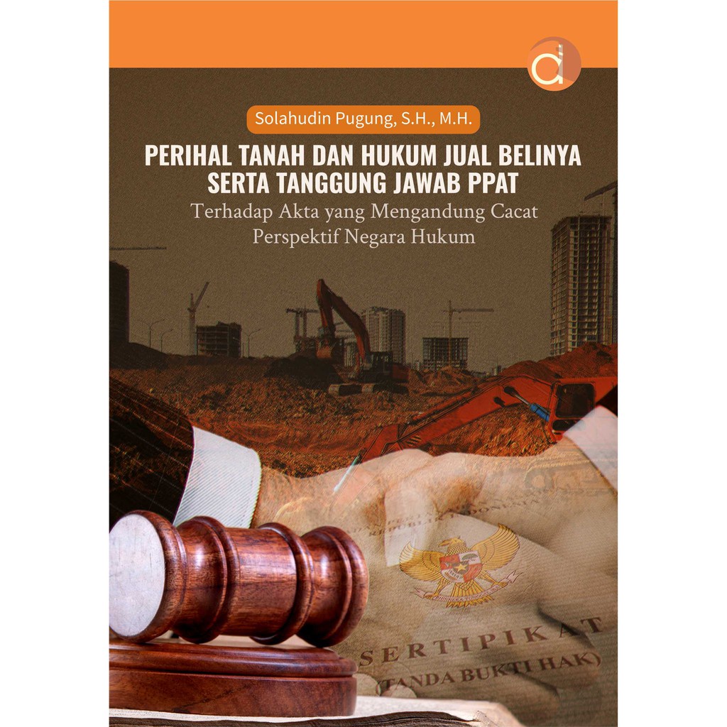 Jual ORI - Buku Perihal Tanah Dan Hukum Jual Belinya Serta Tanggung ...