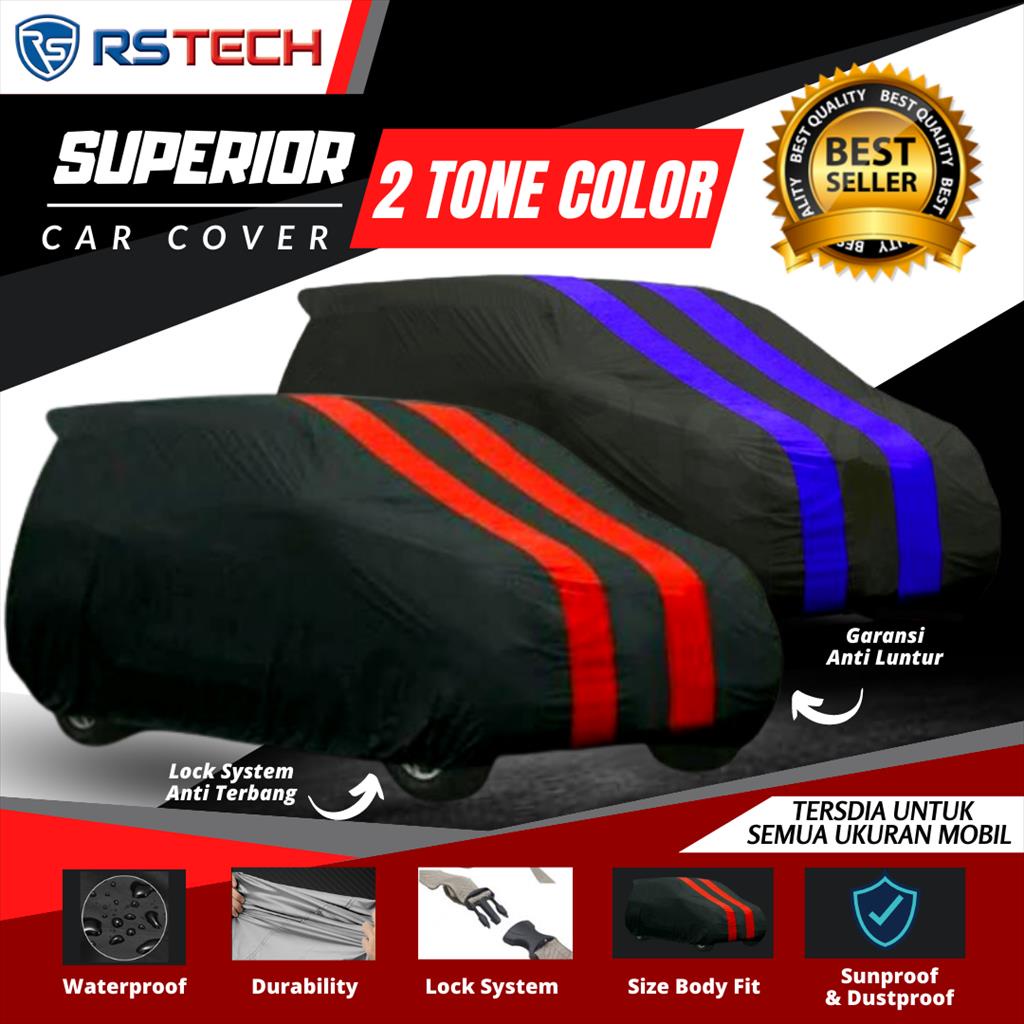 Jual Body Cover 2 Warna Premium Car Mobil Fortuner VNT Super Waterproof ...