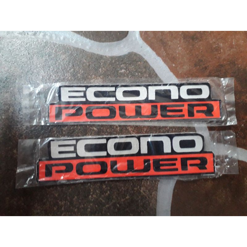 Jual STIKER PELENGKAP ECONO POWER | Shopee Indonesia