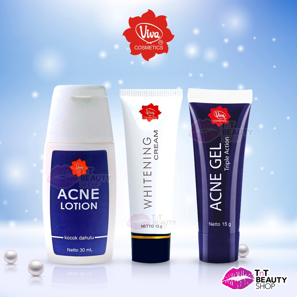 Jual Viva Acne Gel Triple Action 15g Viva Acne Lotion 30 ml Viva