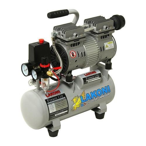 Jual LAKONI FRESCO 110 Kompresor Angin SILENT 1 HP 10 Liter Oilless ...