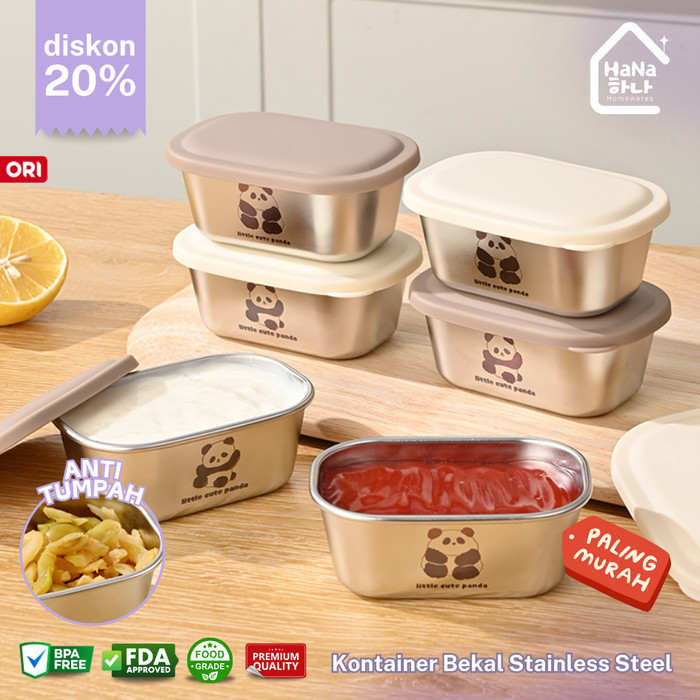 Jual Kotak Makan Stainless Steel Bento Box - Meal Box Container Food ...
