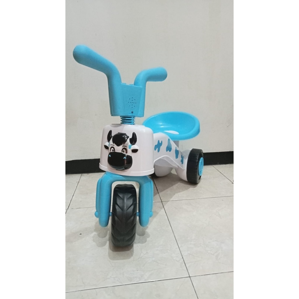 Jual Tricycle Happy Cow//Sepeda Roda Tiga//Sepeda sapi roda tiga ...
