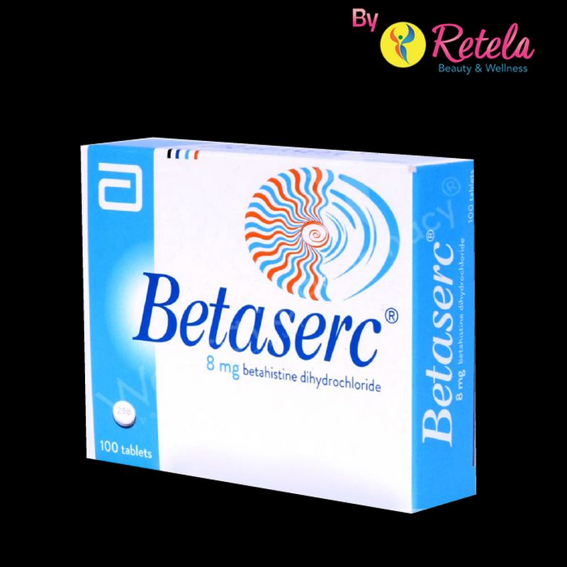 Betaserc 8mg 25's
