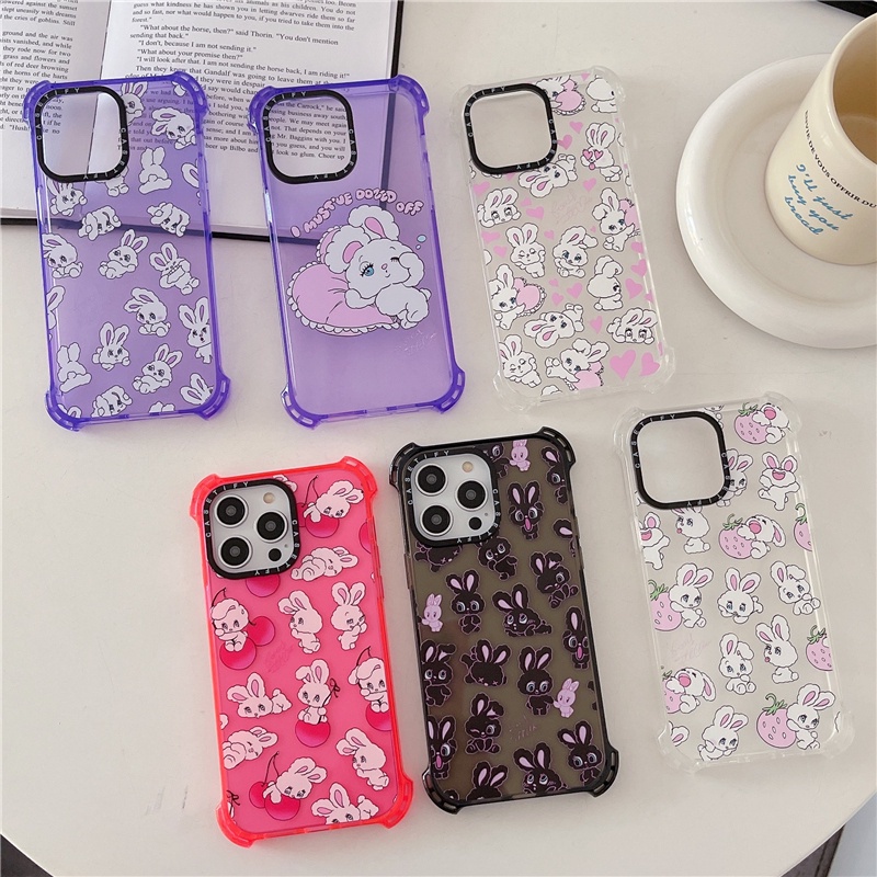 Jual CASETIFY【Strawberry bunny】by foxy illustrations Jual CASETIFY【Strawberry bunny】by foxy illustrations
