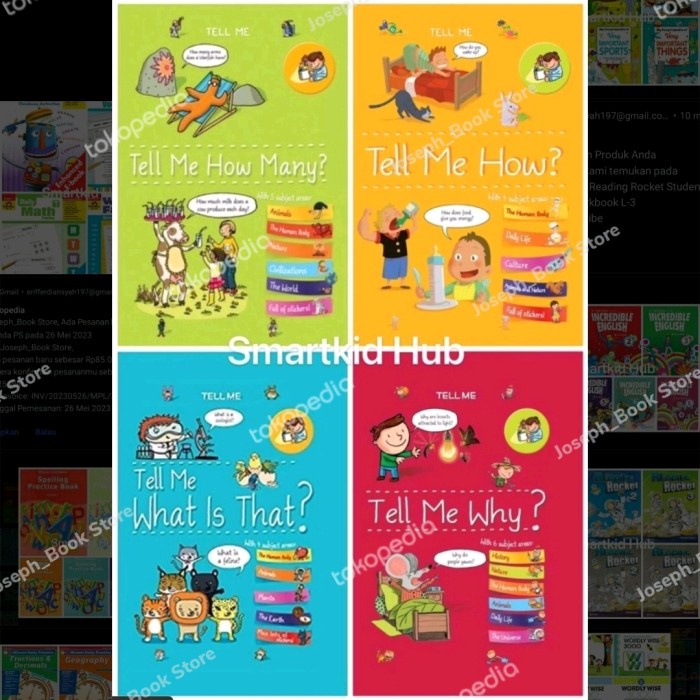 Jual Buku Tell me How Many / How / What its That / Why - Why? | Shopee ...