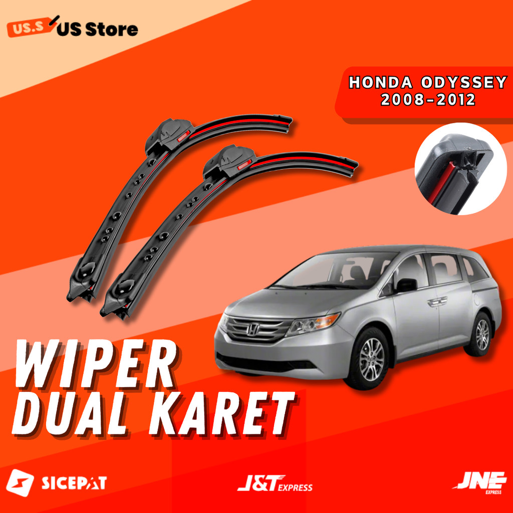 Honda Odyssey 2012 Wiper Sizenull