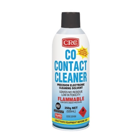 CRC CO Contact Cleaner Cairan Pembersih Elektronik 520ml 350gr 150g 2016
