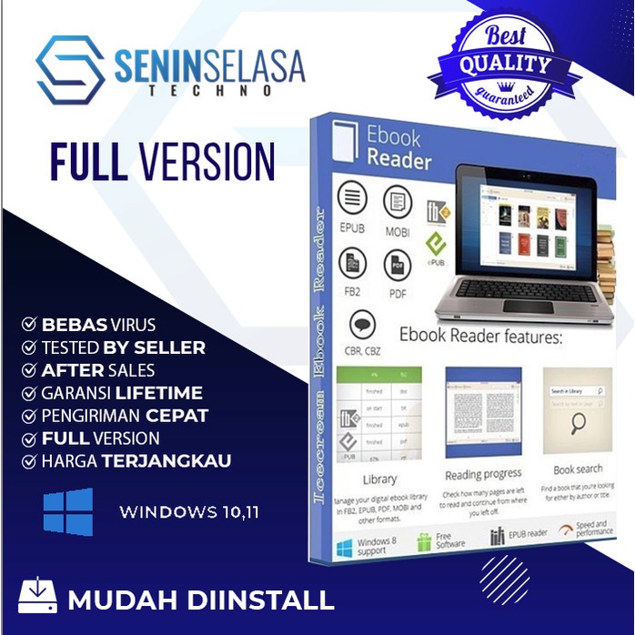 Jual Software Pembaca Ebook Icecream Ebook Reader Pro 6 [WIN] Shopee
