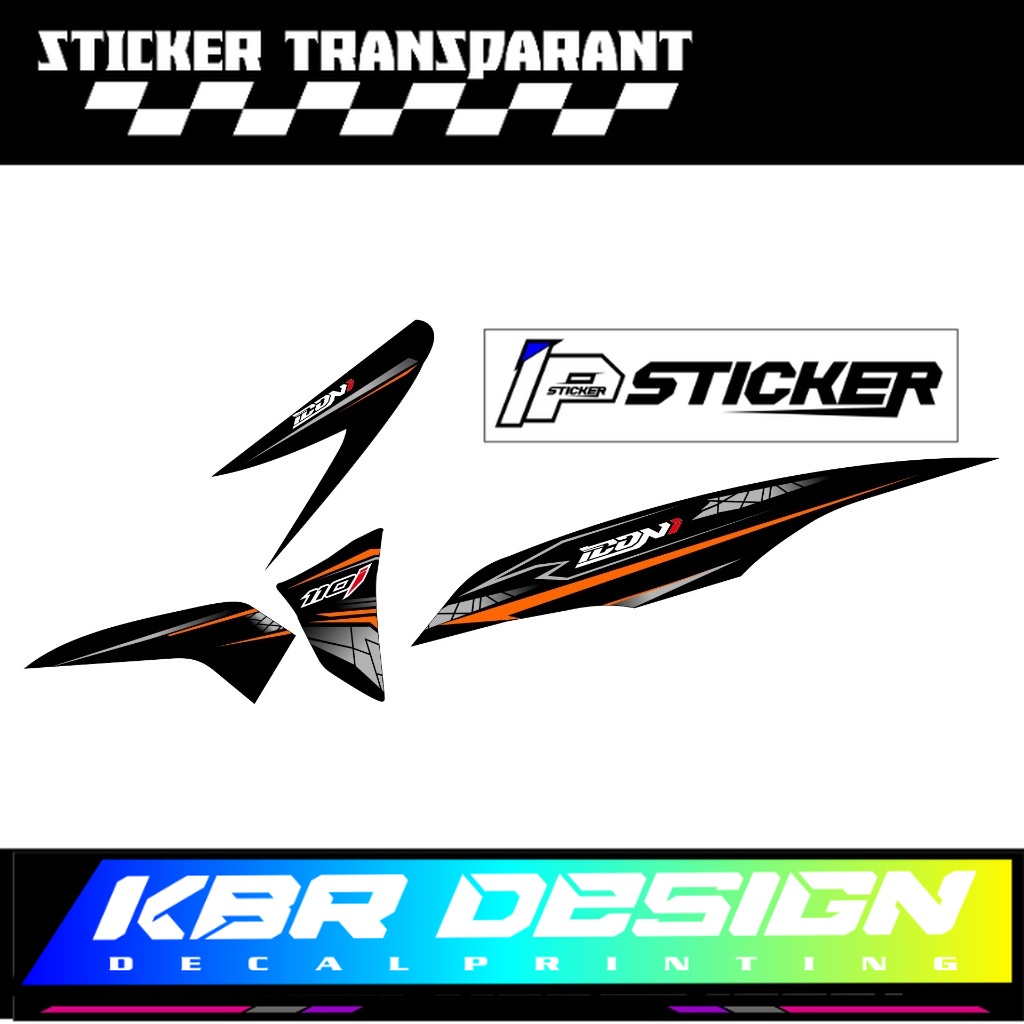 Jual STICKER STRIPING TRANSPARAN BEAT POP LINE STRIP STICKER TRANPARAN ...