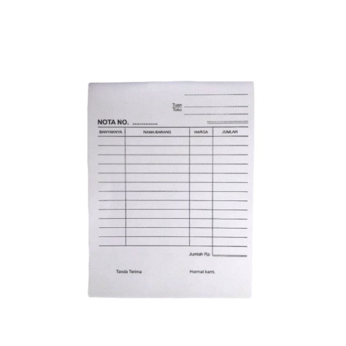 Jual Buku Nota ppl Kecil - 1 ply | Shopee Indonesia