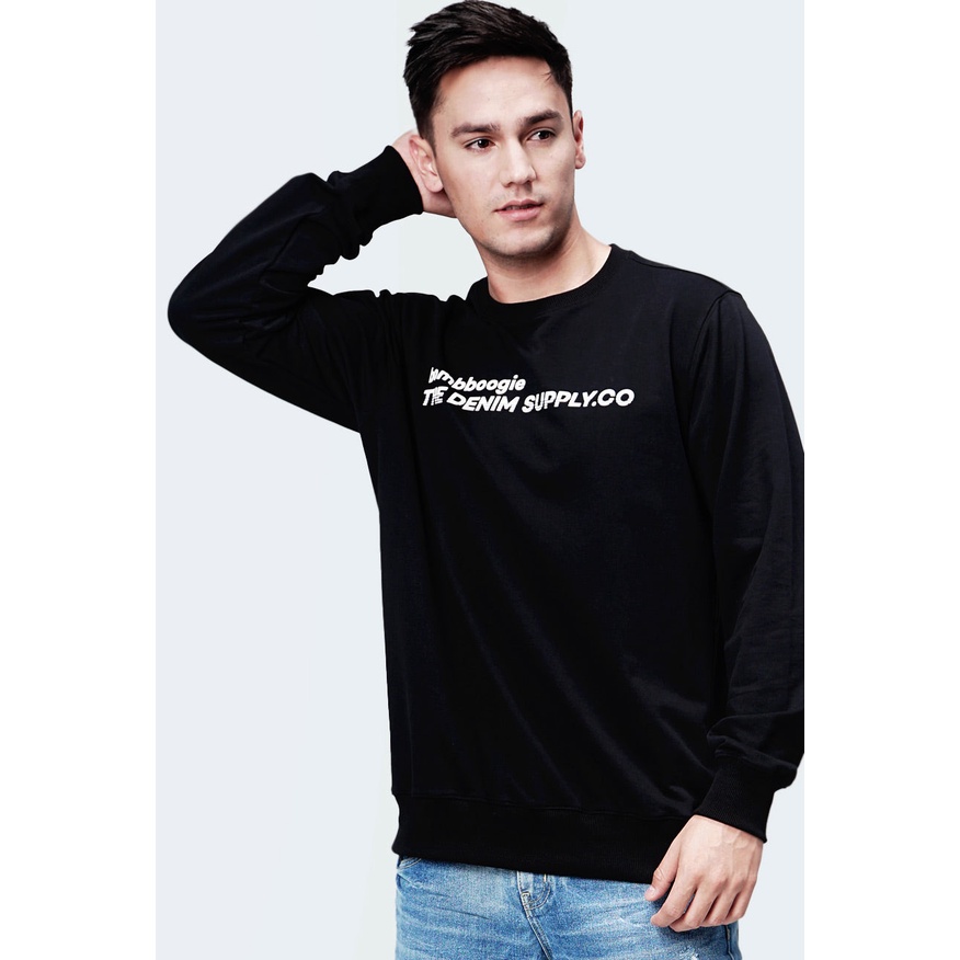 Jual Bombboogie Weasley Black Sweater 34117B1BK | Shopee Indonesia