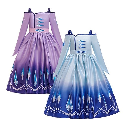 Jual Princess frozen set. Elsa Anna kostum costume anak disney gaun ...