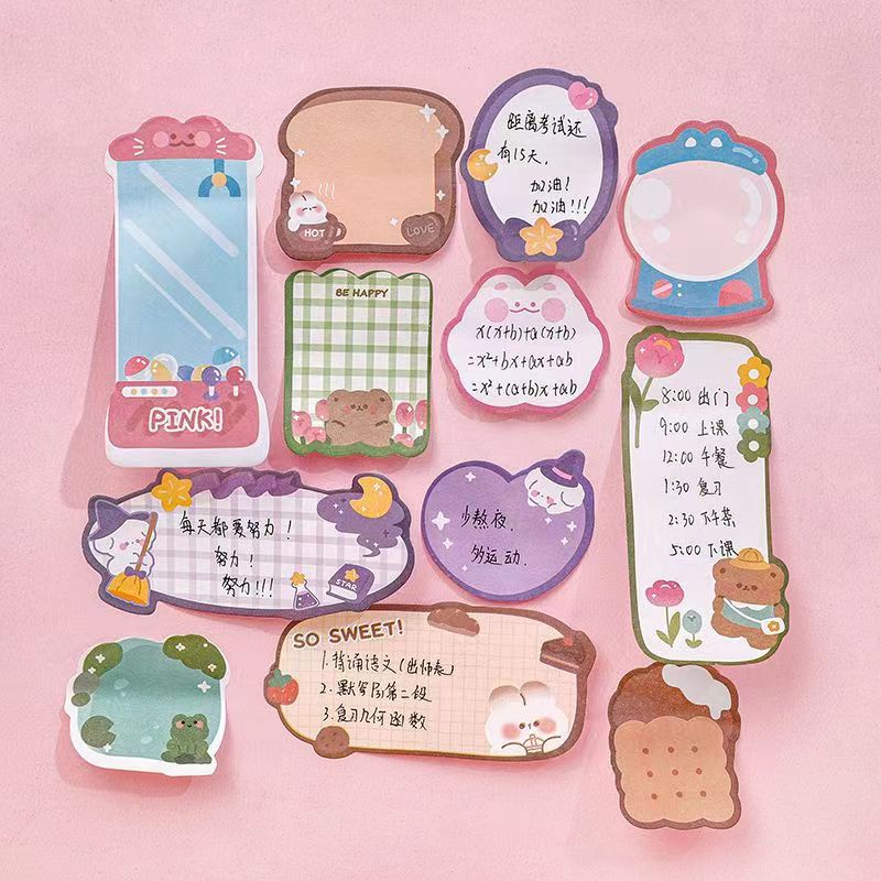 Jual Notepad Warna Catatan Tempel Kartun 3 In 1 Kehidupan Yang Indah-60 ...