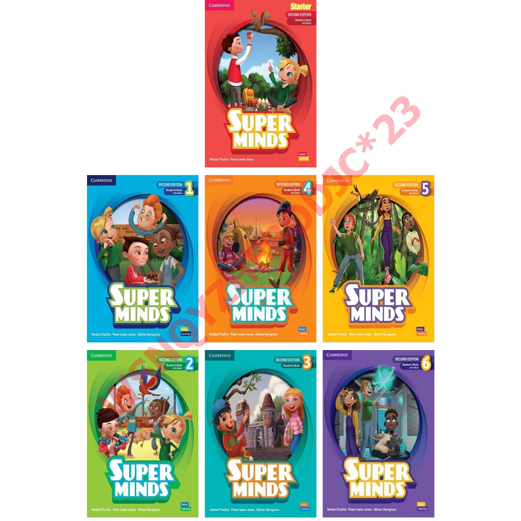 Jual Super Minds Student Book Starter 1 2 3 4 5 6 / 2nd Edition / Full  Colour | Shopee Indonesia