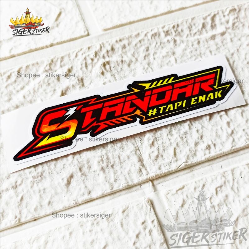 Jual STIKER STANDAR TAPI ENAK | Shopee Indonesia