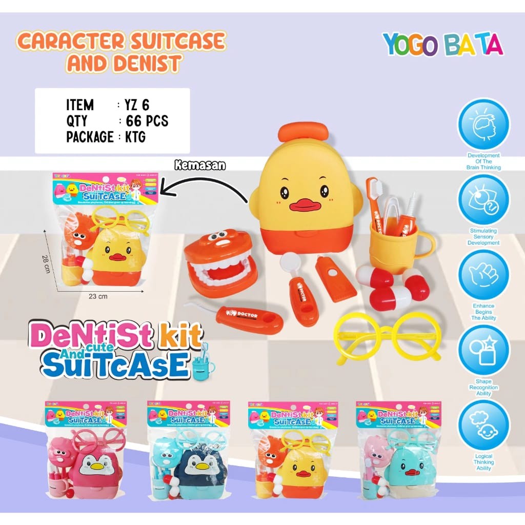 Jual Mainan Anak DOKTER GIGI SET Dentist Kit | Shopee Indonesia
