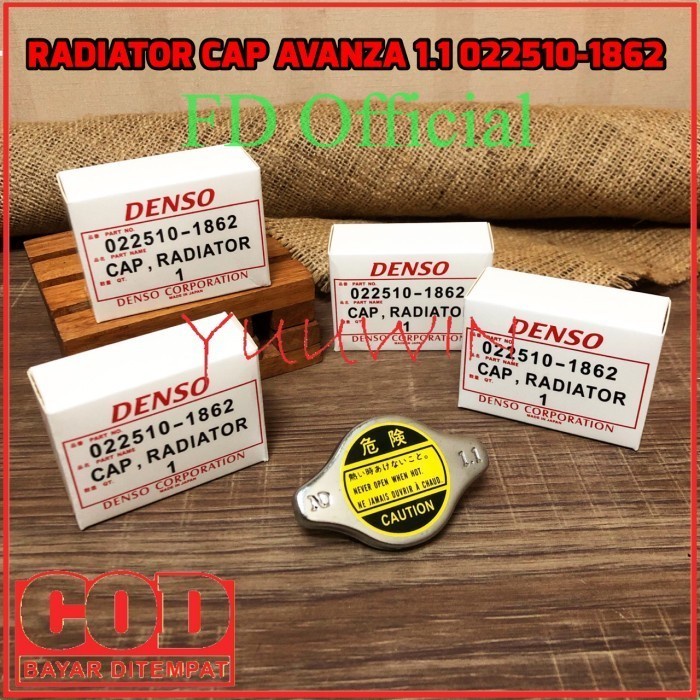 Jual TUTUP RADIATOR AVANZA 1.1 - RADIATOR CAP INNOVA DYNA HT 022510 ...