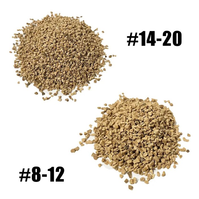 Jual dry walnut shell grit impa - #14-20 seapro | Shopee Indonesia