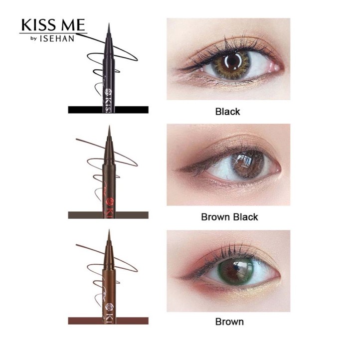 Jual Kiss Me Heroine Eyeliner By Isehan Heroineliquid Pen Eyeliner