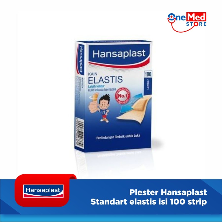 Jual Plester Hansaplast Standart Elastis Isi 100 Strip YG Shopee Indonesia