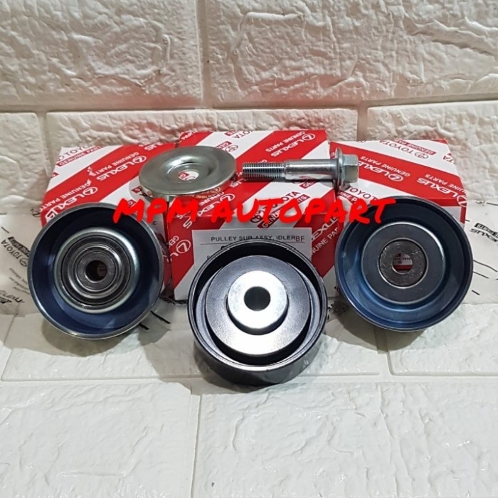 Jual bearing pulley pully tensioner fan van belt innova inova bensin ...