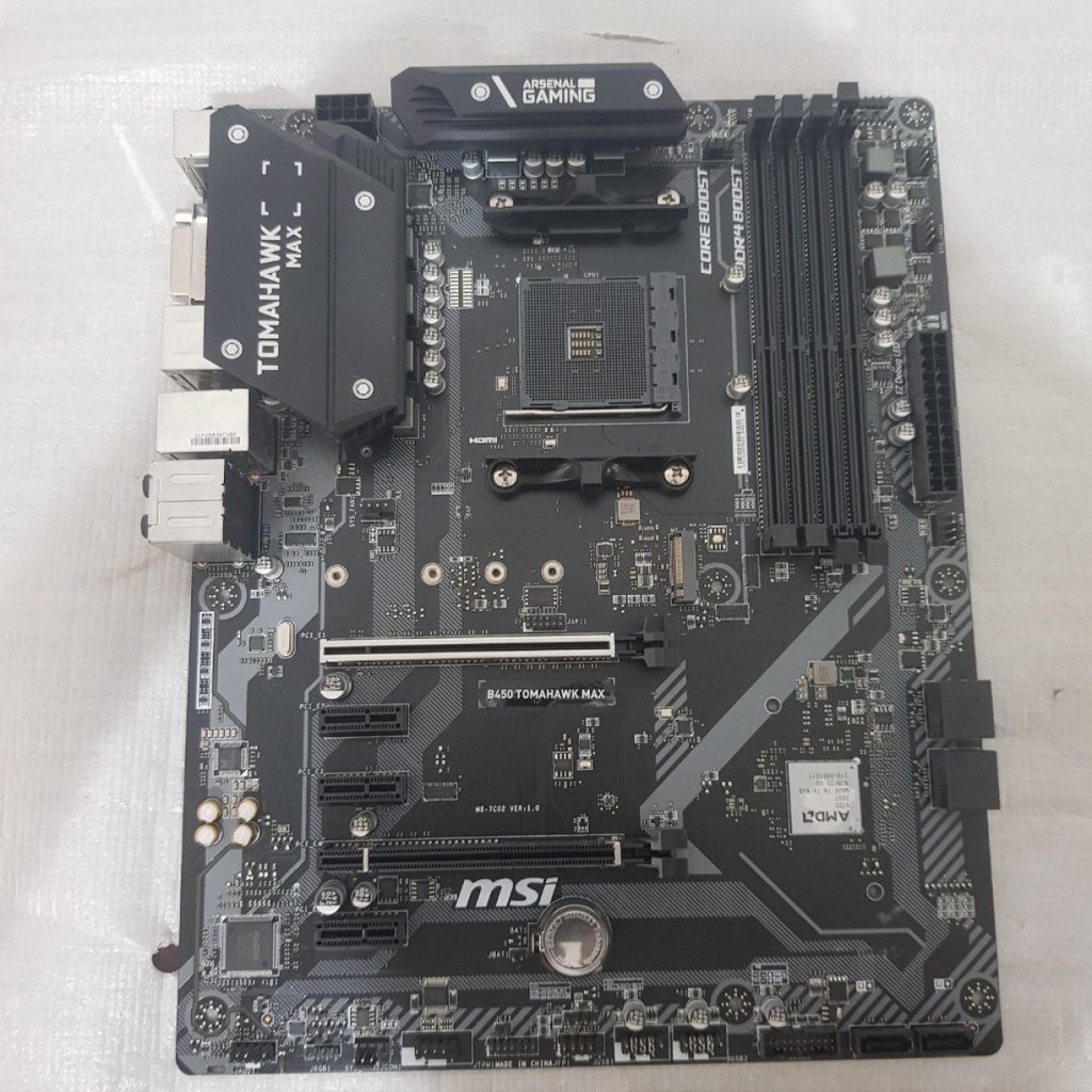 Jual Motherboard Mainboard MSI B450 Tomahawk Max Socket AM4 DDR4 ...