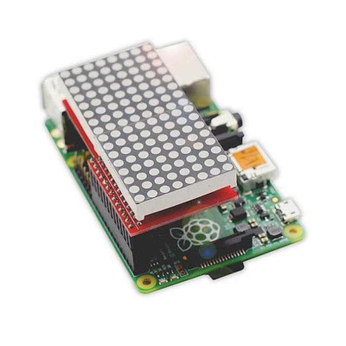 Jual ARDUINO RASPBERRY PI 8X16 MAX7219 LED DOT MATRIX DISPLAY MODULE ...