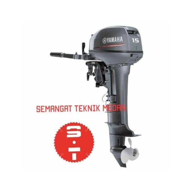 Jual Mesin Tempel Perahu Outboard Speedboat Yamaha 15fmh 15 Pk Shopee