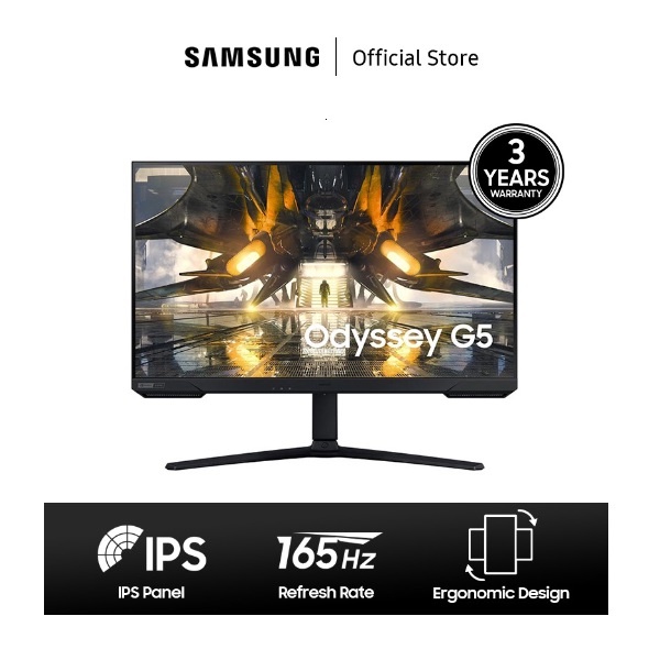 Jual COD DAN READY SAMSUNG Odyssey G5 27inch & 32inch G52A IPS QHD ...