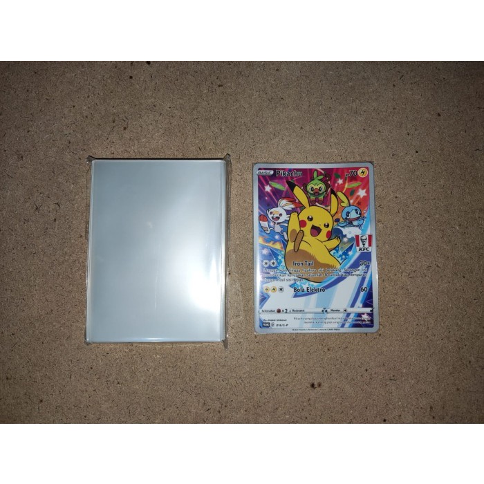 Perfect Barrier Card Sleeves (100 Piece), Clear, 64 x 89mm 64 x 89mm