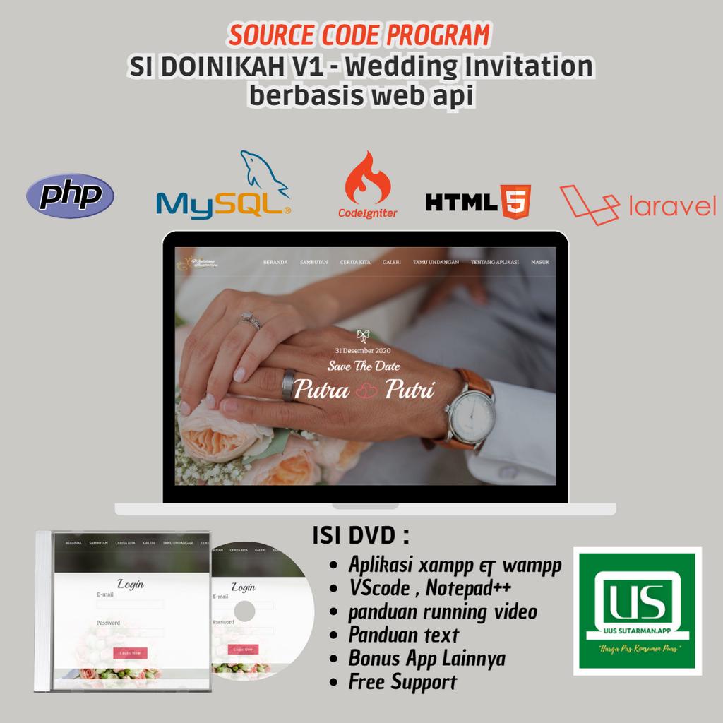 Jual Source code Undangan Digital sidoinikah V1- Wedding Invitation ...