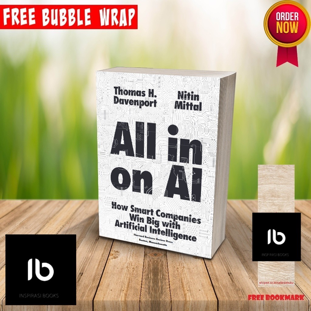 Jual All-in On AI by Thomas H. Davenport, Nitin Mittal (ENGLISH VERSION ...