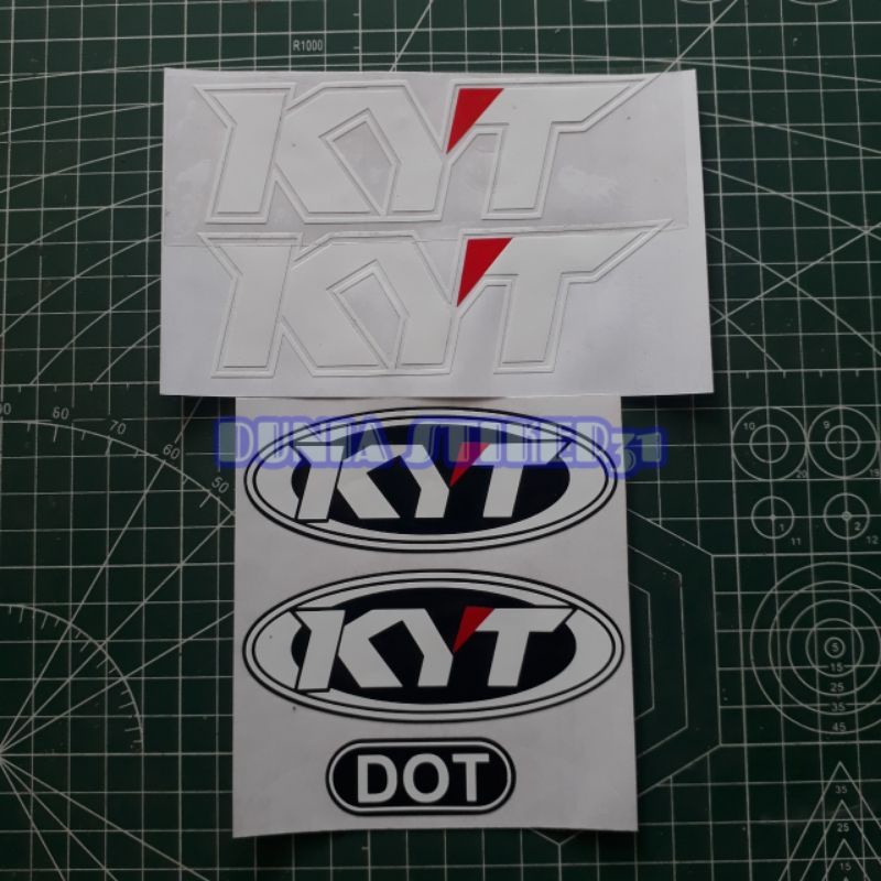 Jual STIKER KYT PUTIH | Shopee Indonesia