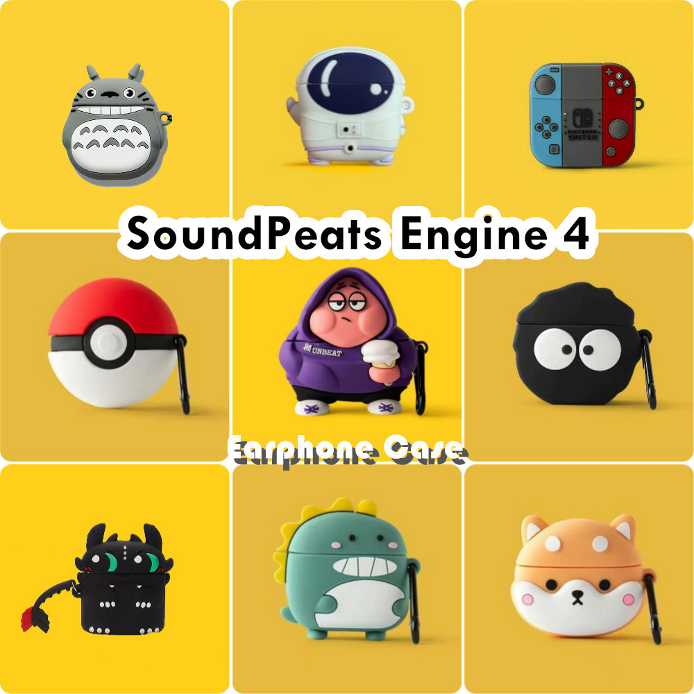Jual Coco Case Untuk SoundPeats Engine 4 Case oft Silicone Earphone ...
