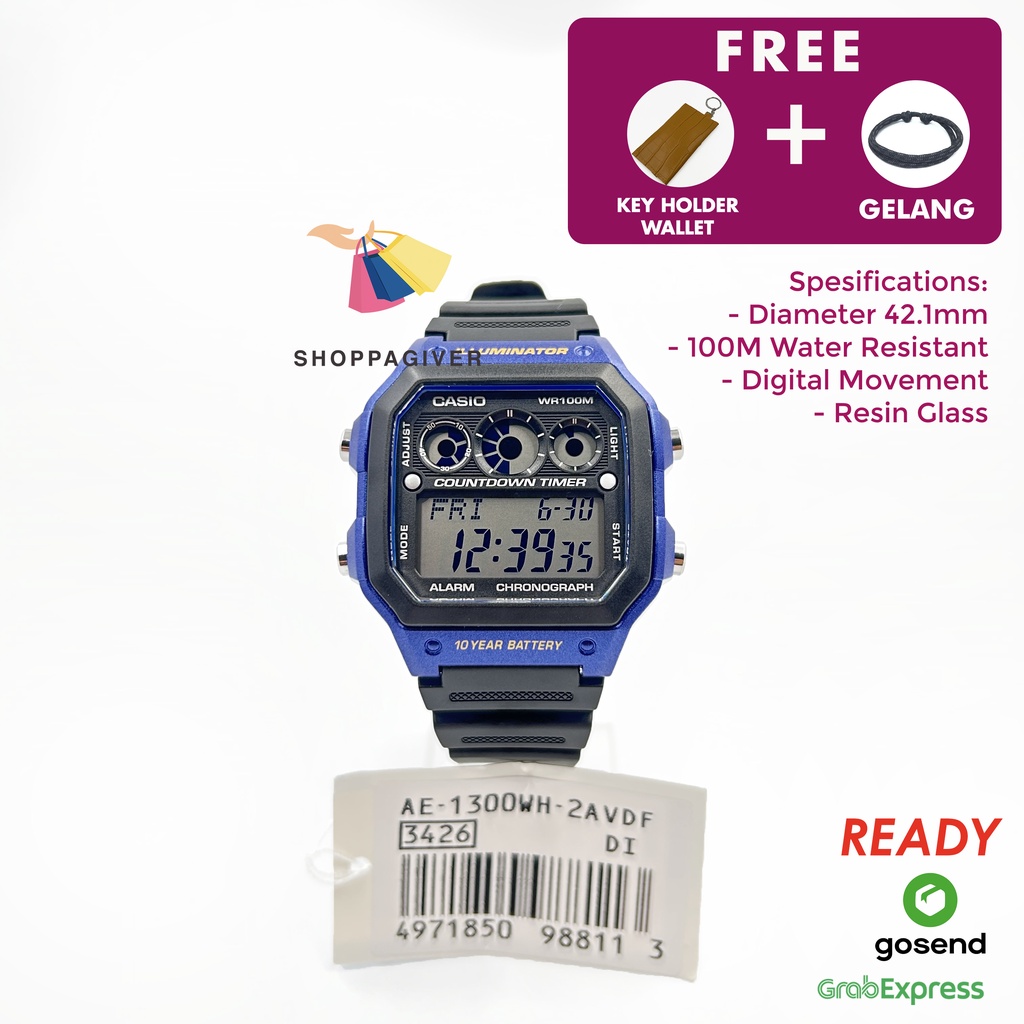 CASIO Youth Digital Men ( AE-1300WH-1AVDF ) Watch Price in Bangladesh