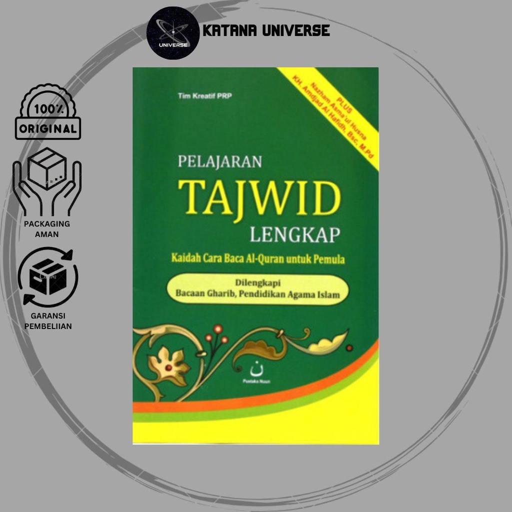 Jual Buku Pelajaran TAJWID Lengkap Bacaan Gharib Cara Baca Alquran ...