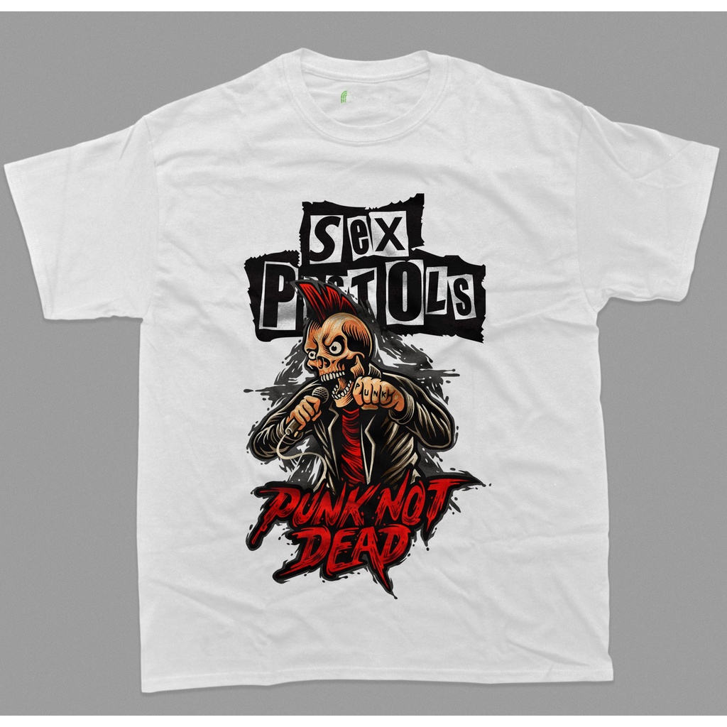 Jual BAND Sex pistols Punk Not Dead T Shirt Baju Kaos Baju  