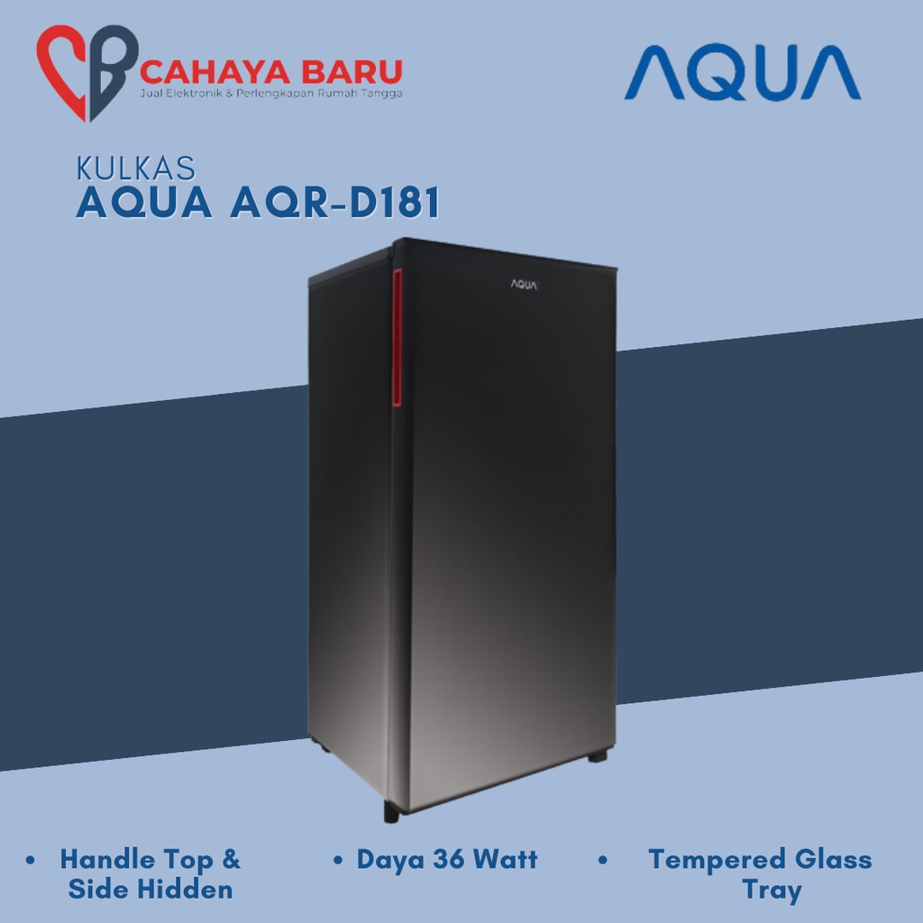 Jual KULKAS AQUA AQR-D181 | Shopee Indonesia
