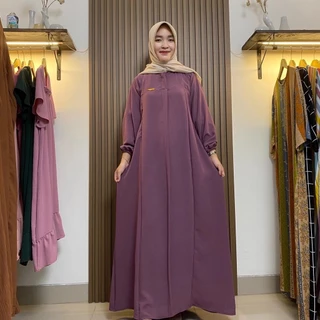 Gamis Elsira | Kayla Dress Abaya Crinkle Airflow Premium