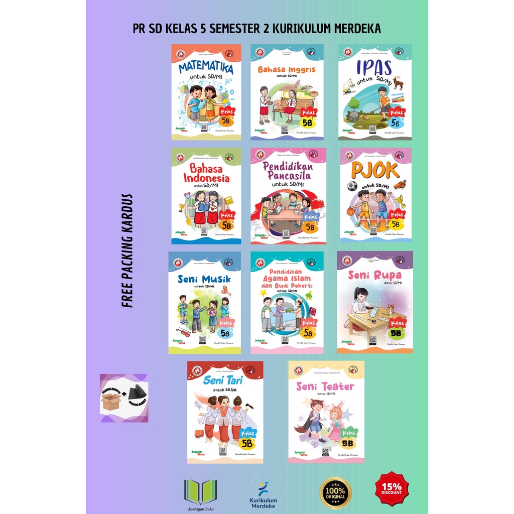 Jual Buku Pr Lks Interaktif Sd Kelas Semester Kurikulum Merdeka Tahun Penerbit Intan