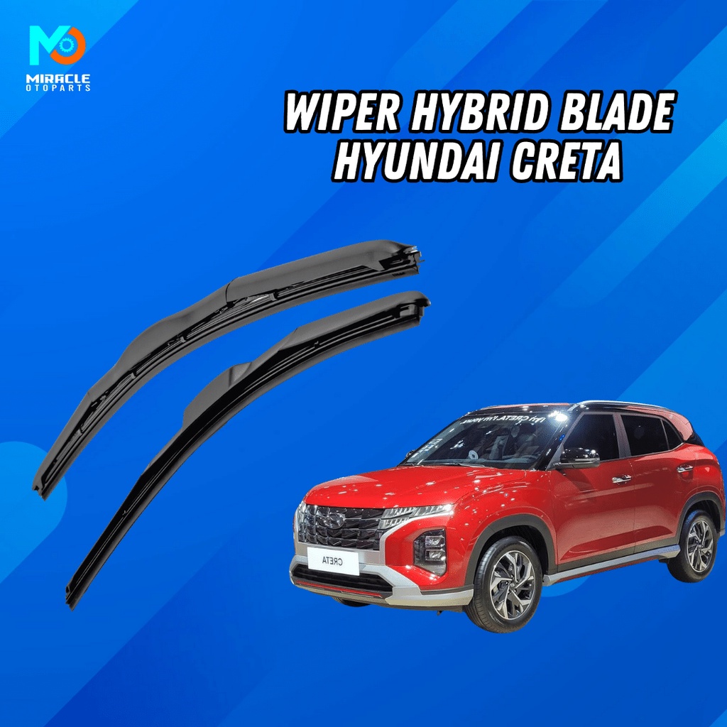 Jual Wiper Hybrid Blade Hyundai Creta / Wiper Blade Hybrid 1 Set (Kiri ...