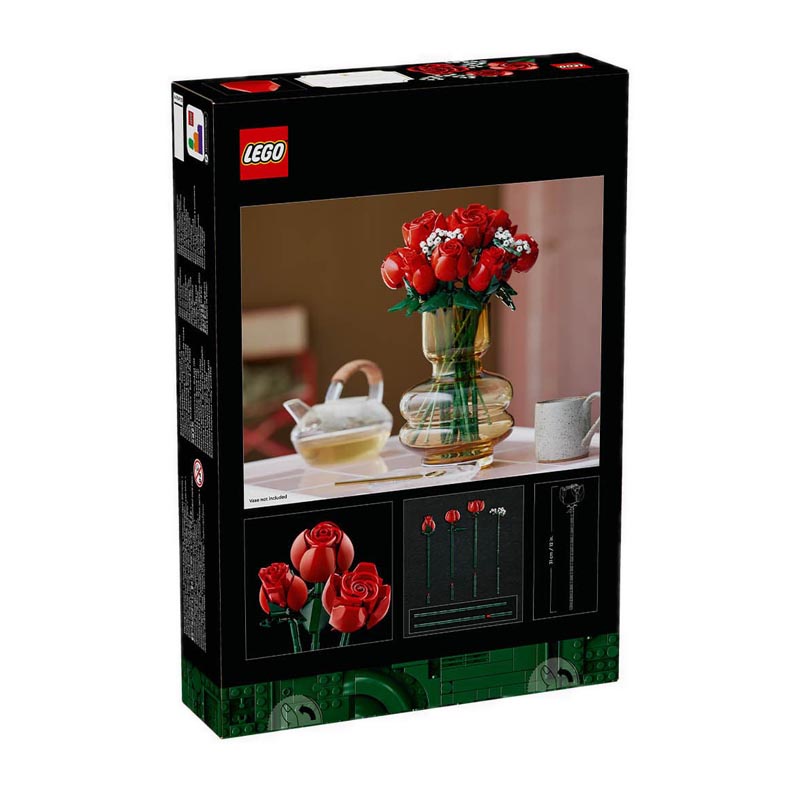 Jual LEGO® Icons Bouquet of Roses building kit - 10328 | Shopee Indonesia