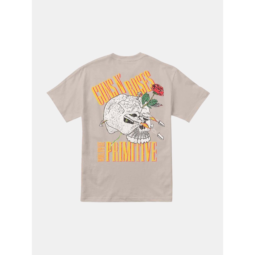 Jual Primitive x Guns n Roses Night Train Safari Tee | Shopee Indonesia