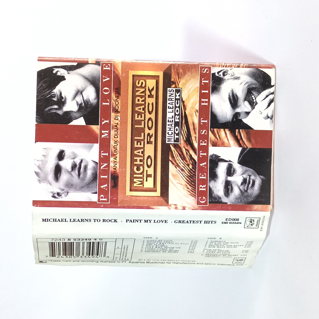 Jual kaset Michael Learns To Rock Greatest Hits Paint My Love second ...