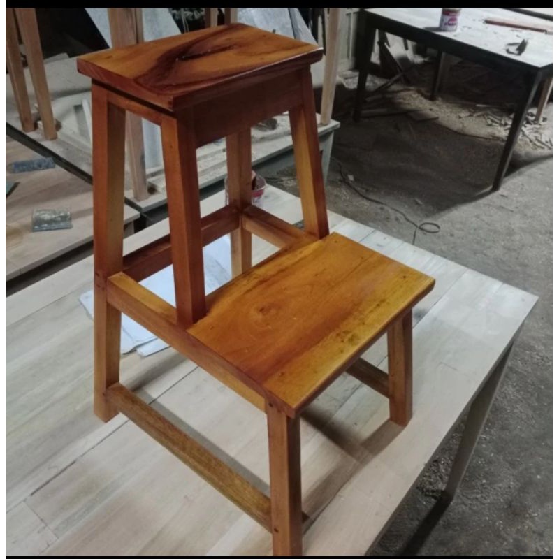 Jual kursi tangga kayu multifungsi | Shopee Indonesia