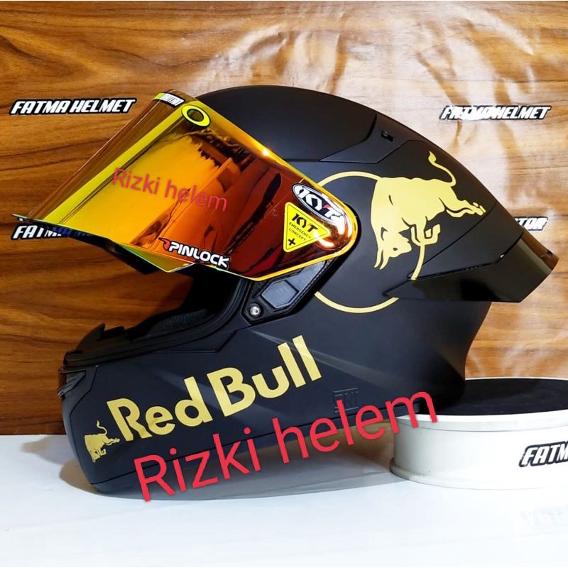 Jual helm full face kyt tt course kyt ttc paket ganteng Shopee Indonesia